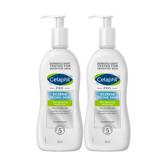 Cetaphil Eczema Moisturizer Dual Bundle