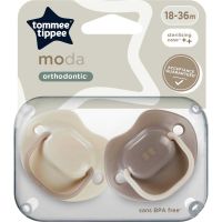 Tommee Tippee Moda Orthodontic Soother - 2 Packs