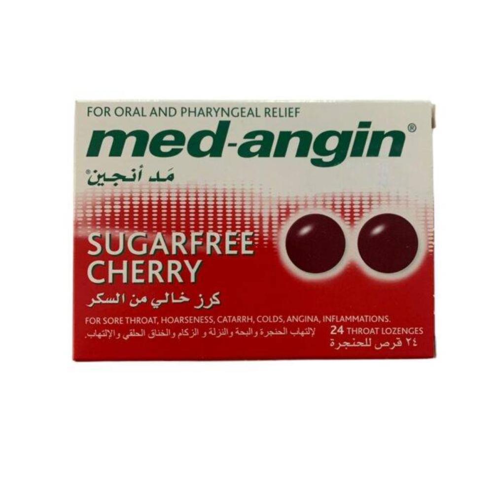 Med-Angin Cherry - 24 Lozenges