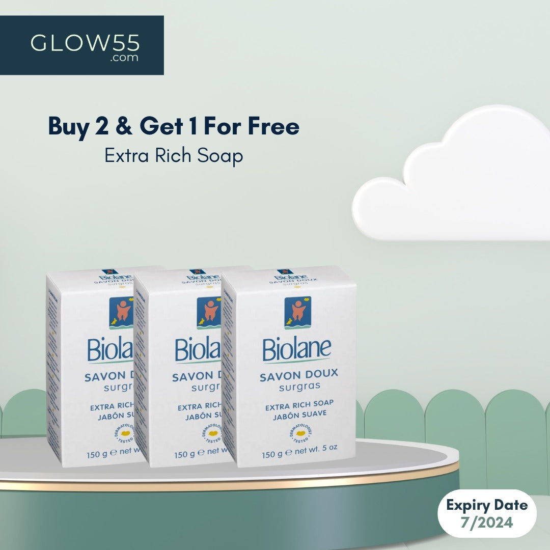 Biolane Buy 2 & Get 1 For Free Extra Rich Soap