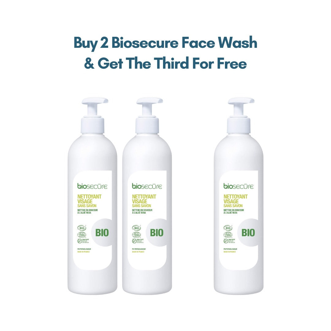 Buy 2 Biosecure Face Wash & Get The Third For Free