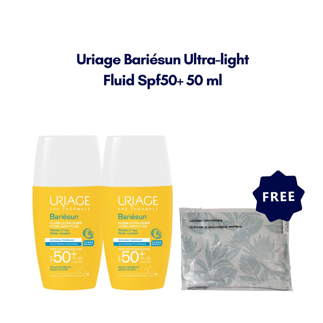 Uriage Bariesun Ultra-Light Fluid Dual Kit