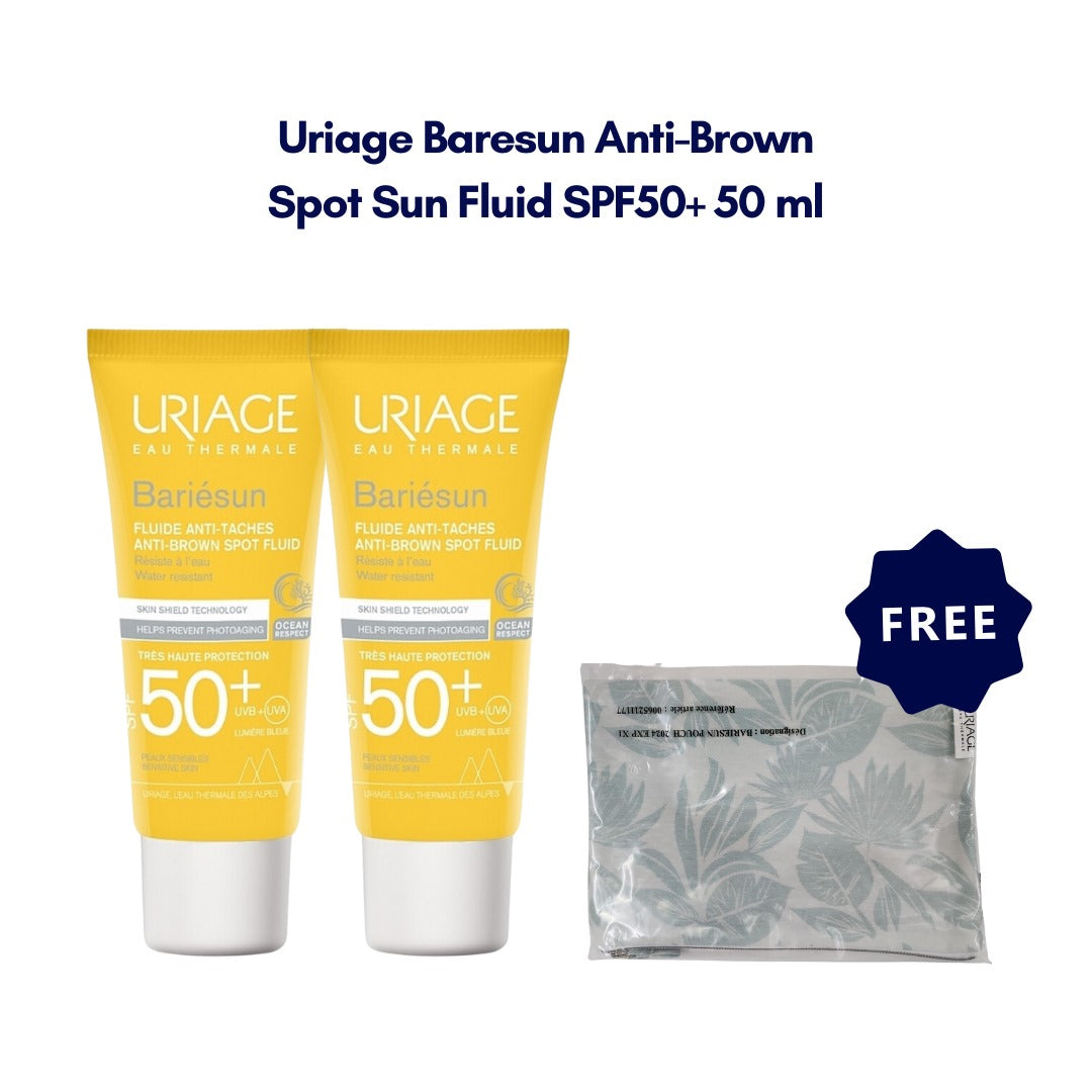 Uriage Bariesun Anti-Brown Spot Fluid Dual Kit