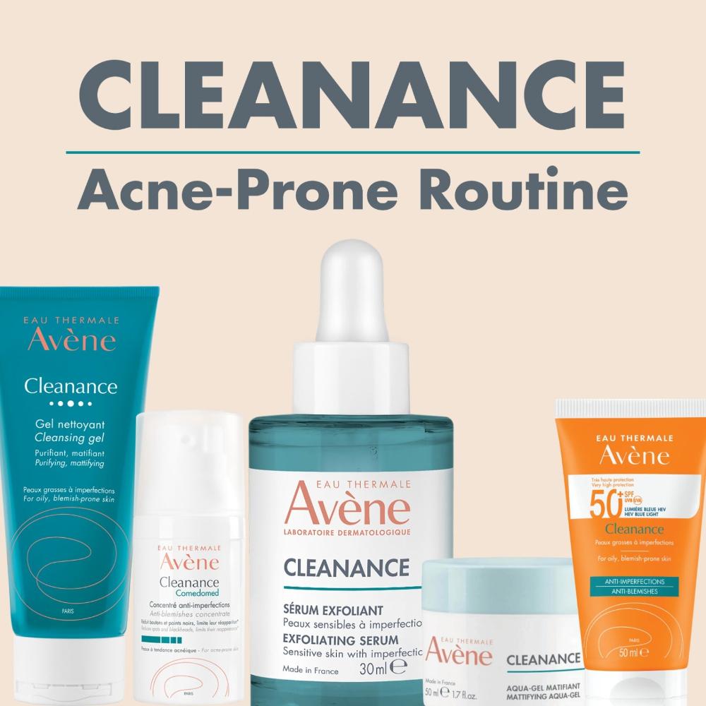 Avene Cleanance Acne-prone Routine Bundle