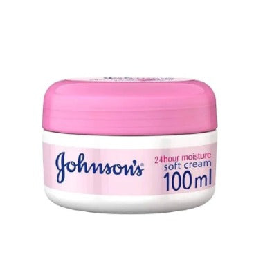 Johnson's 24-Hour Moisture Body Soft Cream