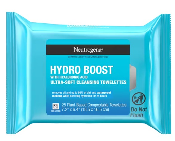 Neutrogena Hydro Boost Wipes - 25 Wipes