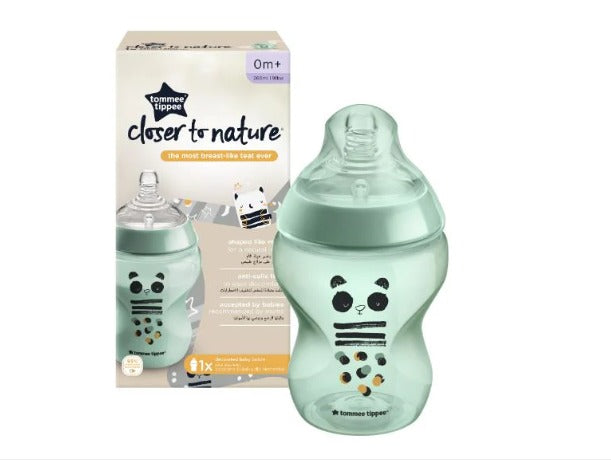 Tommee Tippee Closer To Nature Slow Flow Green Bottle - 150 ml