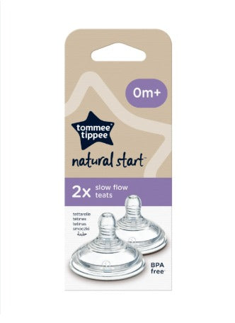 Tommee Tippee Natural Start Teats - 2 Pieces