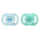 Tommee Tippee Ultra Light Soothers, Stay Put x 2pcs (0-6 Months)-1