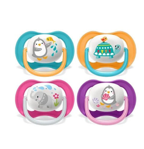 Avent Ultra Air Soother Mix Animals 6-18 M+