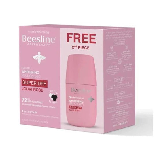 Beesline Whitening Deodorant Roll-On Super Dry - Jouri Rose