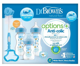 Dr Brown's Natural Flow Options Blue Bottle Gift Set