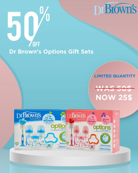 Dr Brown's Natural Flow Options Bottle Gift Set