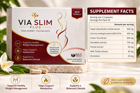 Via Slim Weight Loss - 30 Capsules