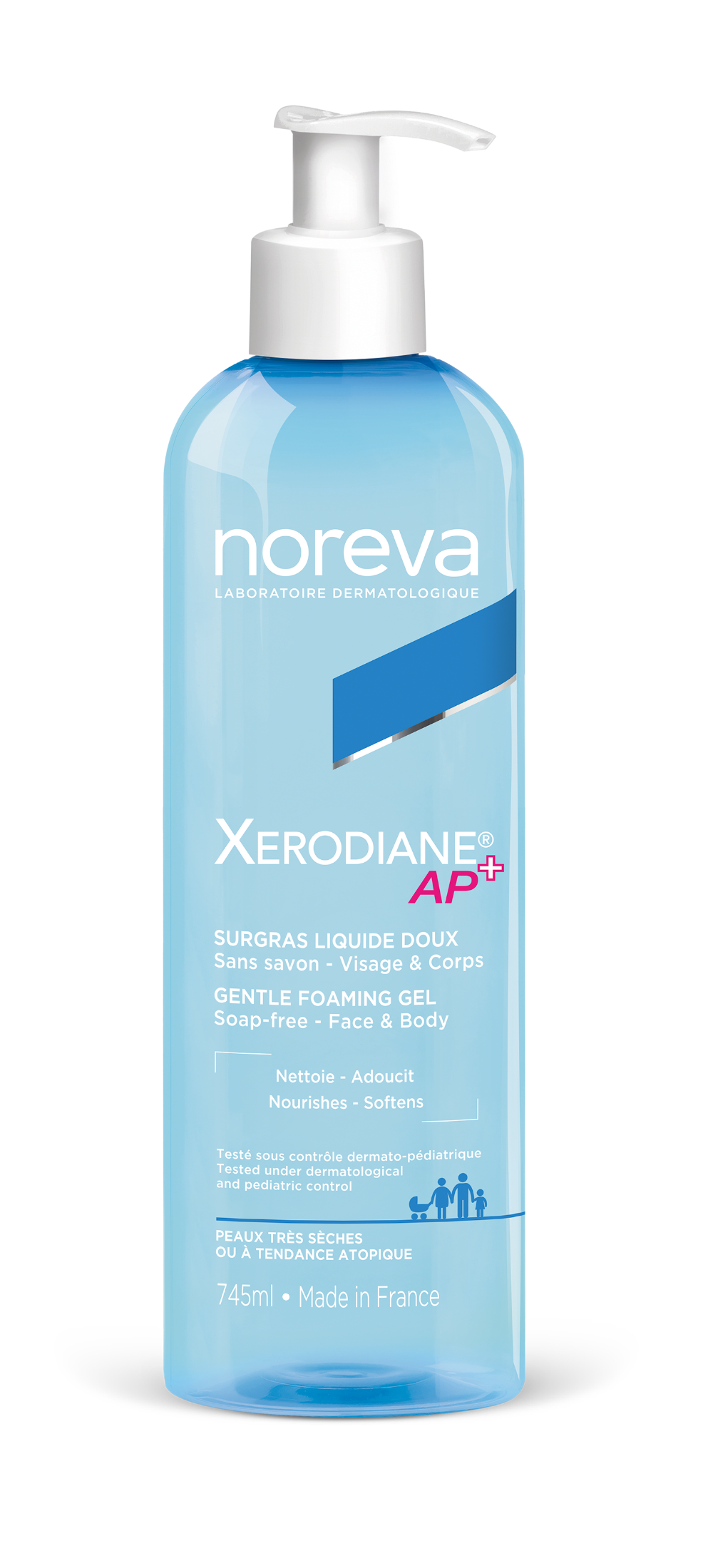 Noreva Xerodiane AP+ Gentle Foaming Gel - 745 ml