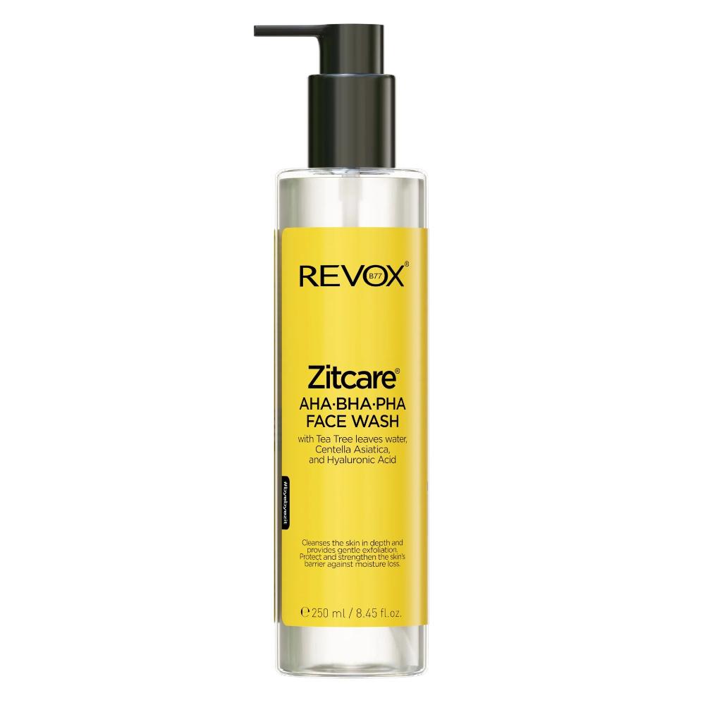 Revox Zitcare AHA BHA PHA Active Face Wash - 250 ml