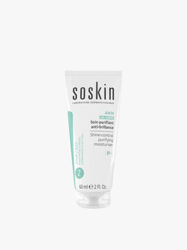 Soskin AKN Shine-control Purifying Moisturizer Gel-cream - 60 mL