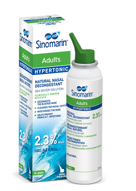 Sinomarin Hypertonic Nasal Spray Adults - 125 ml