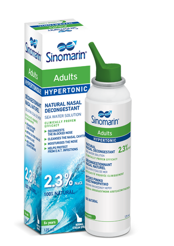 Sinomarin Hypertonic Nasal Spray Adults - 125 ml