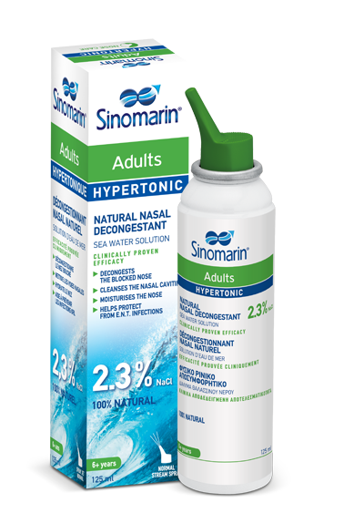 Sinomarin Hypertonic Nasal Spray Adults - 125 ml