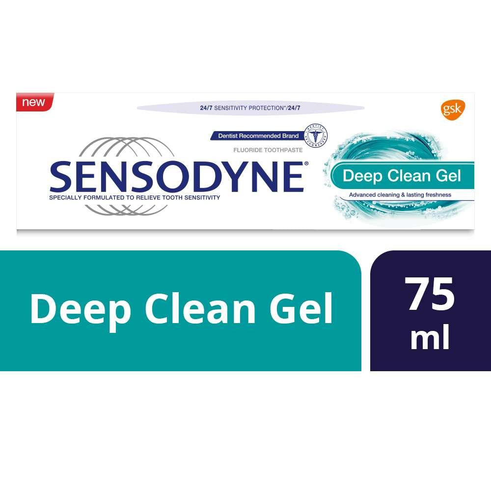 Sensodyne Deep Clean Gel Toothpaste - 75 ml