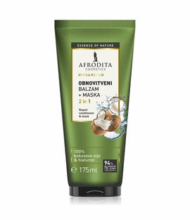 Afrodita 2 In 1 Repair Conditioner And Mask With Coconut Oil And Hyalurone - 175 ml