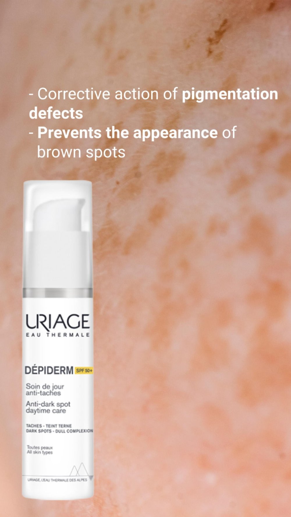 Uriage Depiderm SPF 50+ - 30 ml