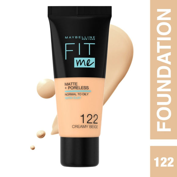 Maybelline Fit Me Matte + Poreless Liquid Foundation - 30 ml