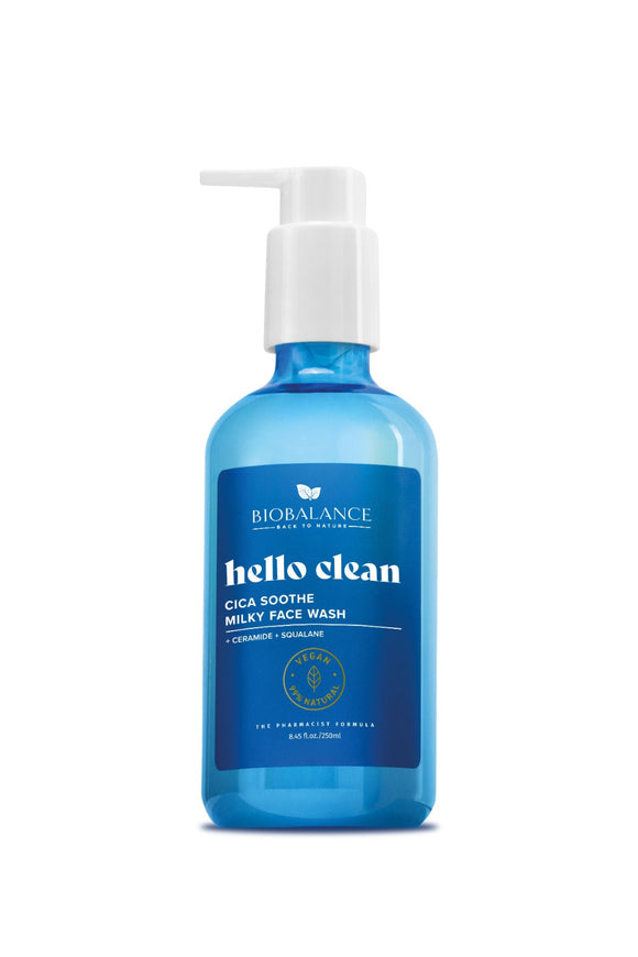 Bio Balance Hello Clean Cica Soothe Milky Face Wash - 250 ml
