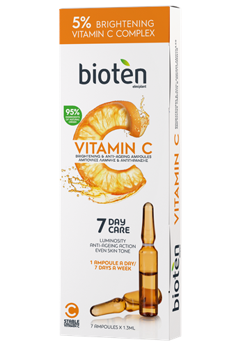 Bioten Vitamin C Brightening & Anti-ageing Αmpoules 7x1.5 ml