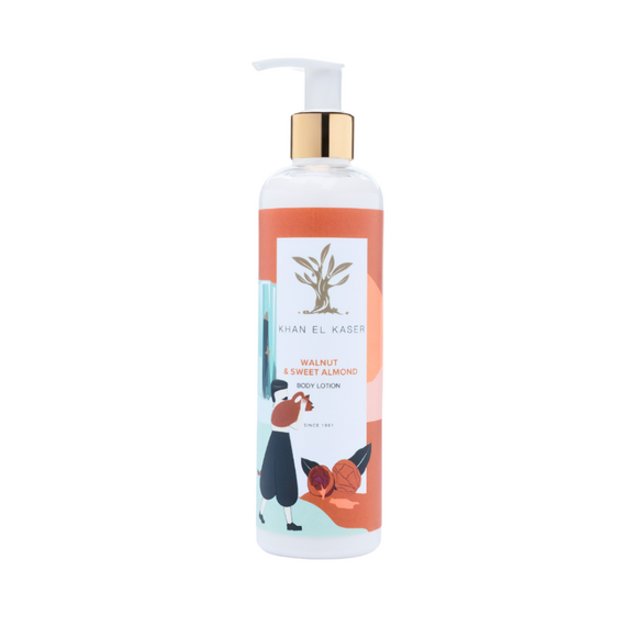 Khan El Kaser Body Lotion Walnut & Sweet Almond - 250 ml