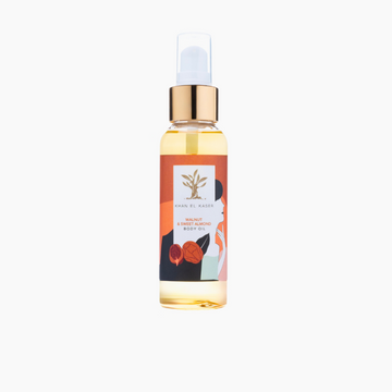 Khan El Kaser Body Oil Sweet Almond and Walnut - 100 ml