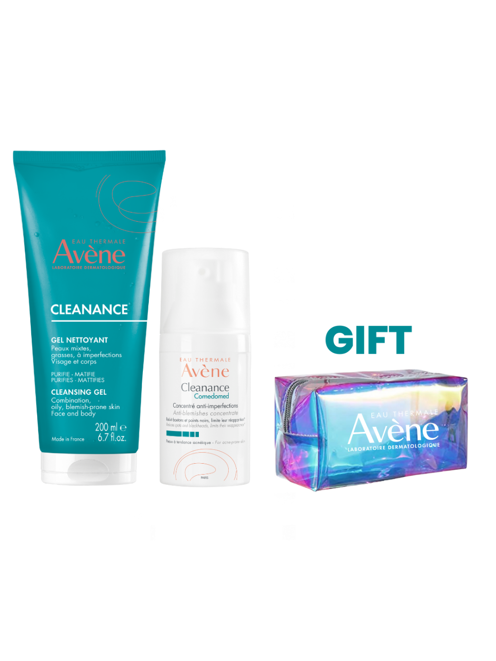 Avene Cleanance Gel With Comedomed Bundle