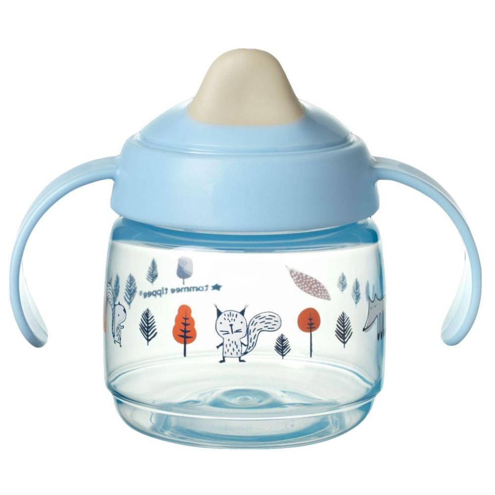 Buy blue Tommee Tippee Superstar Weaning Sippee Cup 4 M+