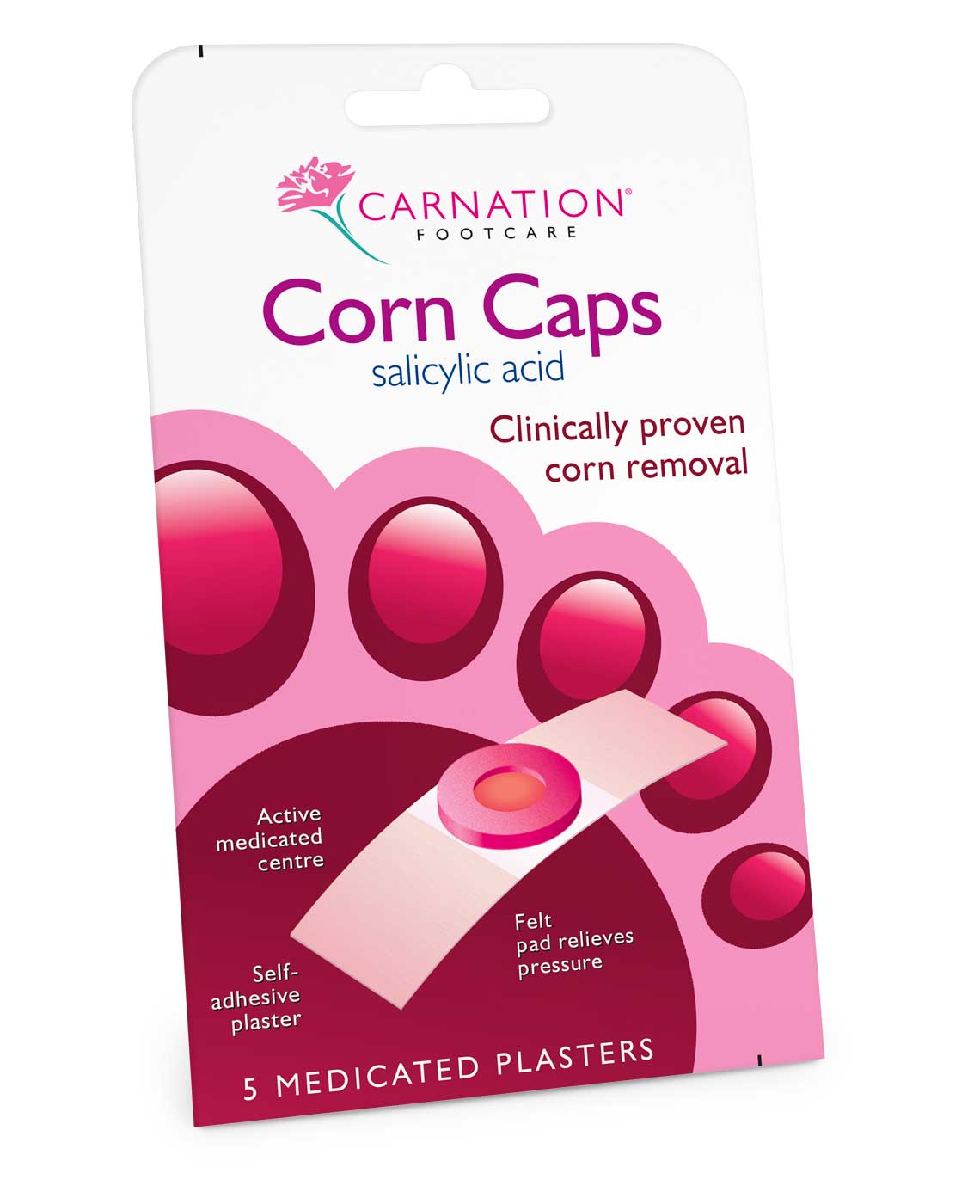 Carnation Corn Caps - 5 Pcs