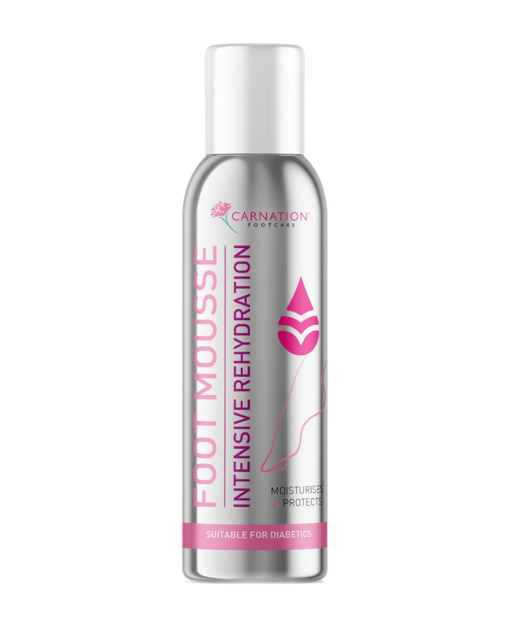 Carnation Foot Mousse Intensive Rehydration - 150 ml