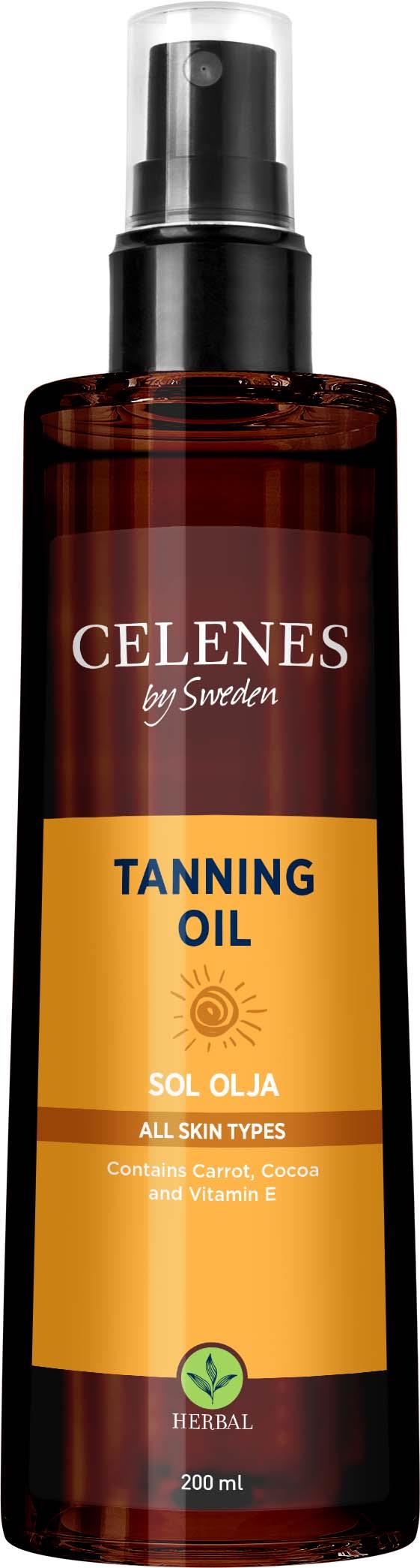 Celenes Herbal Full Protection & Natural Taning Oil- 200 ml