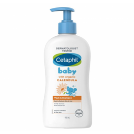 Cetaphil Baby Calendula Wash And Shampoo - 400 ml