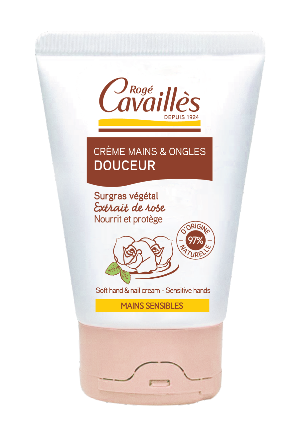 Roge Cavailles Gentle Hand & Nail Cream - 50 ml