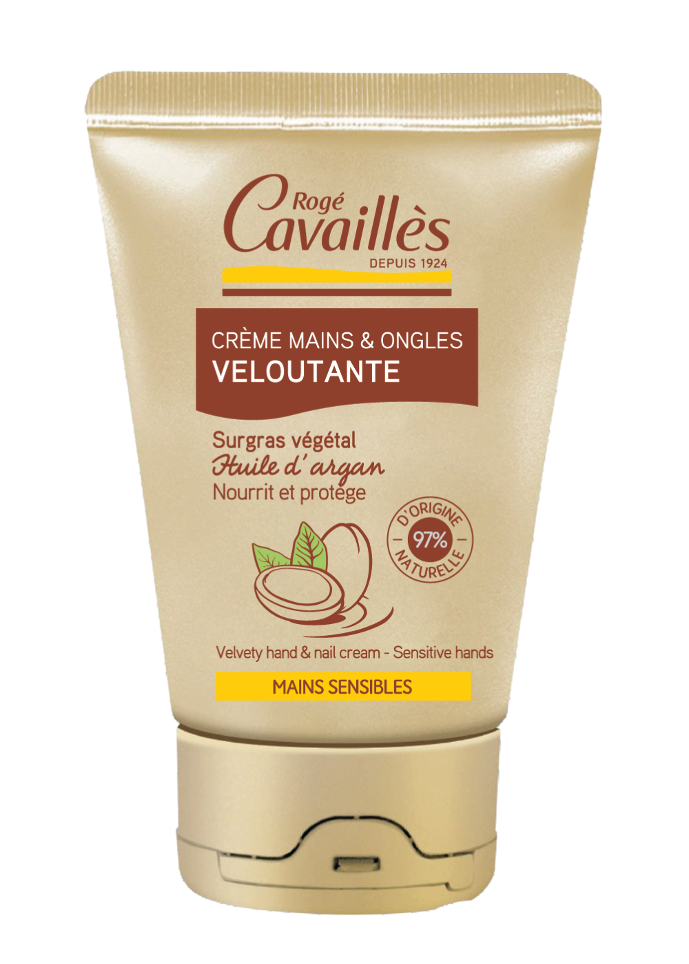 Roge Cavailles Velvety Hand & Nail Cream - 50 ml