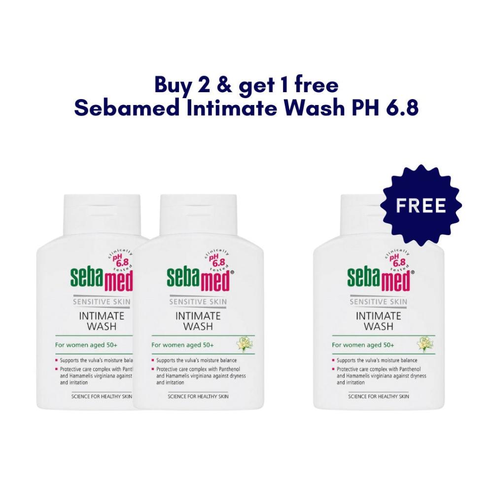 Sebamed Intimate Wash pH 6.8 Buy 2 Get 1