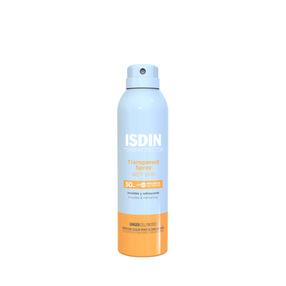 ISDIN  Fotoprotector Transparent Spray SPF50 Wet Skin - 250 ml