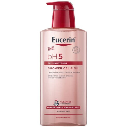 Eucerin Ph 5 Shower Gel & Oil - 400 ml