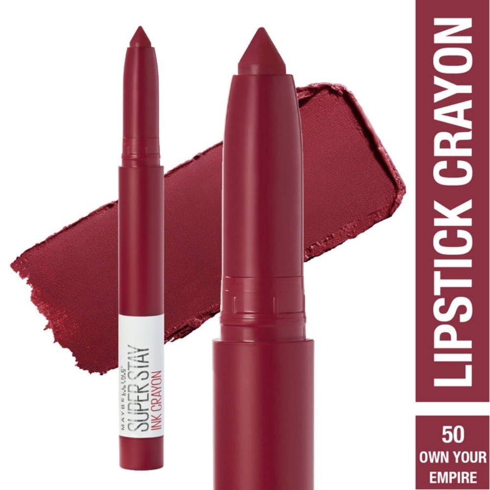 Maybelline Super Stay Ink Crayon Lipstick, Matte Longwear Lipstick
