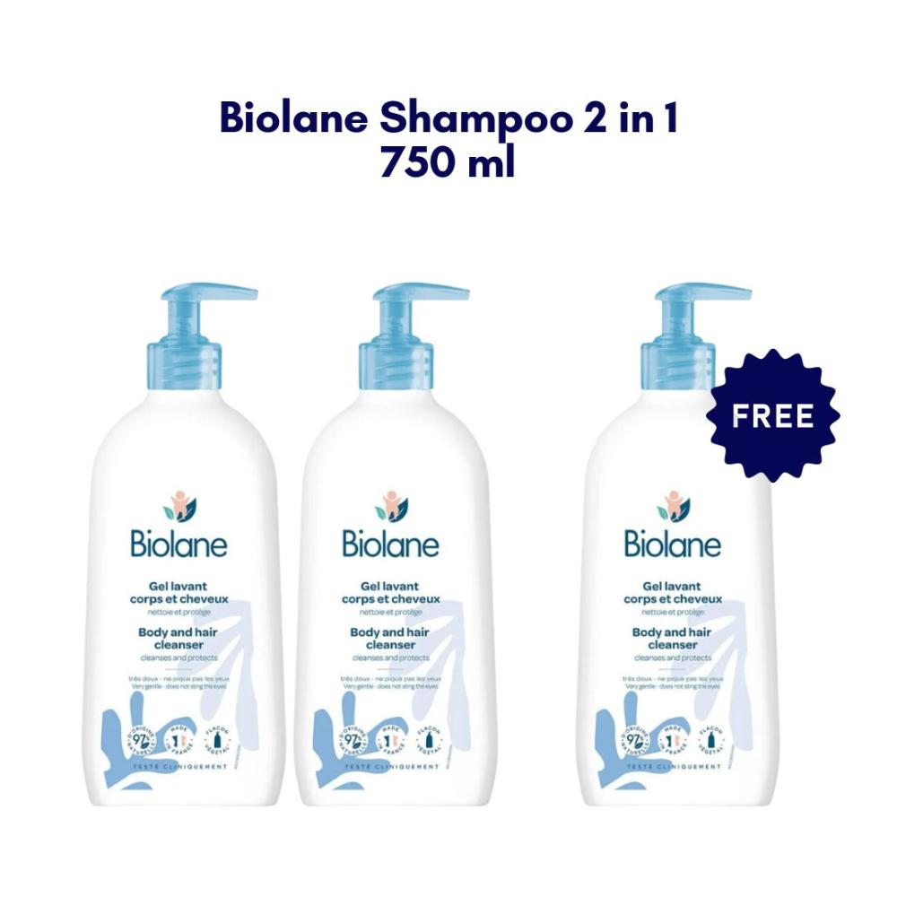 Biolane Trio Cleansing Gel 750 ml