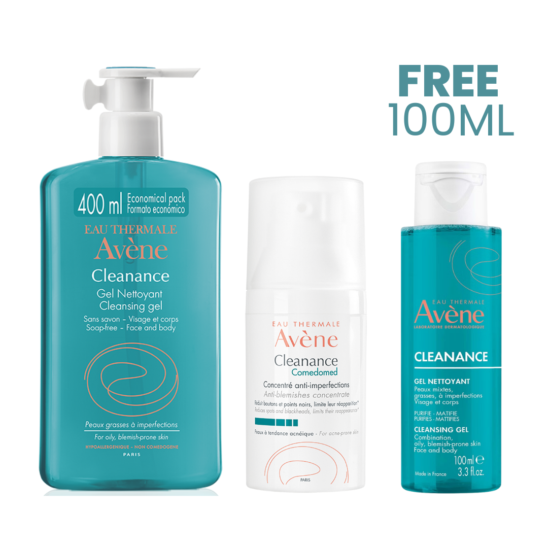 Avene Cleanance Acne Care Bundle