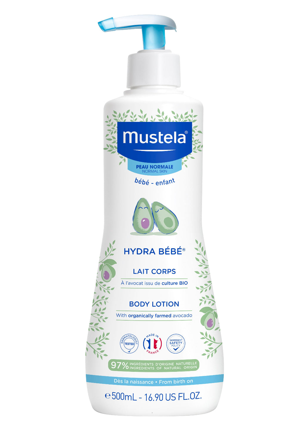 Mustela Hydra Bebe Body Lotion - 500 ml