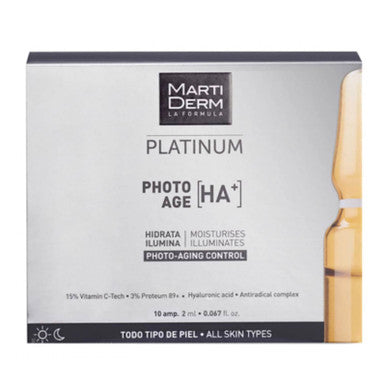 Martiderm Platinum Photo Age HA+ Ampoules - 10 Ampoules