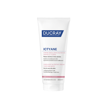Ictyane Emollient Nutritive Cream Face And Body 200 ml - 0