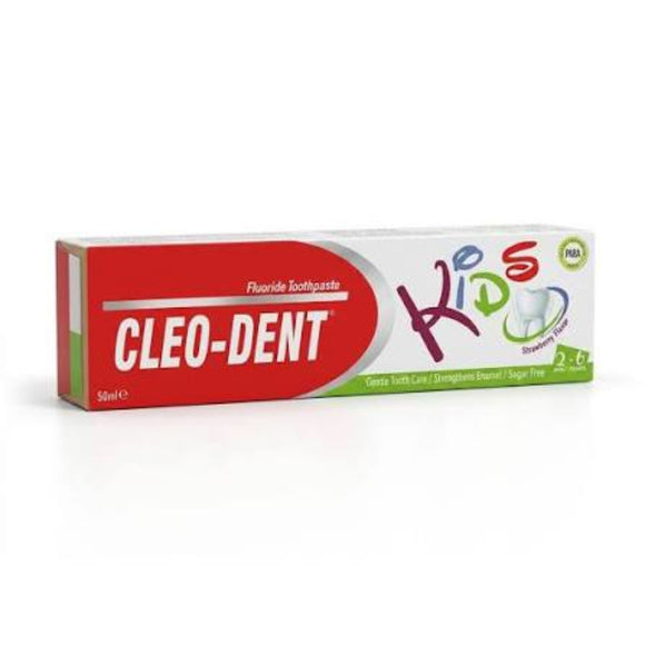 Cleo-Dent Kids Toothpaste 2-6 Years - 50 ml
